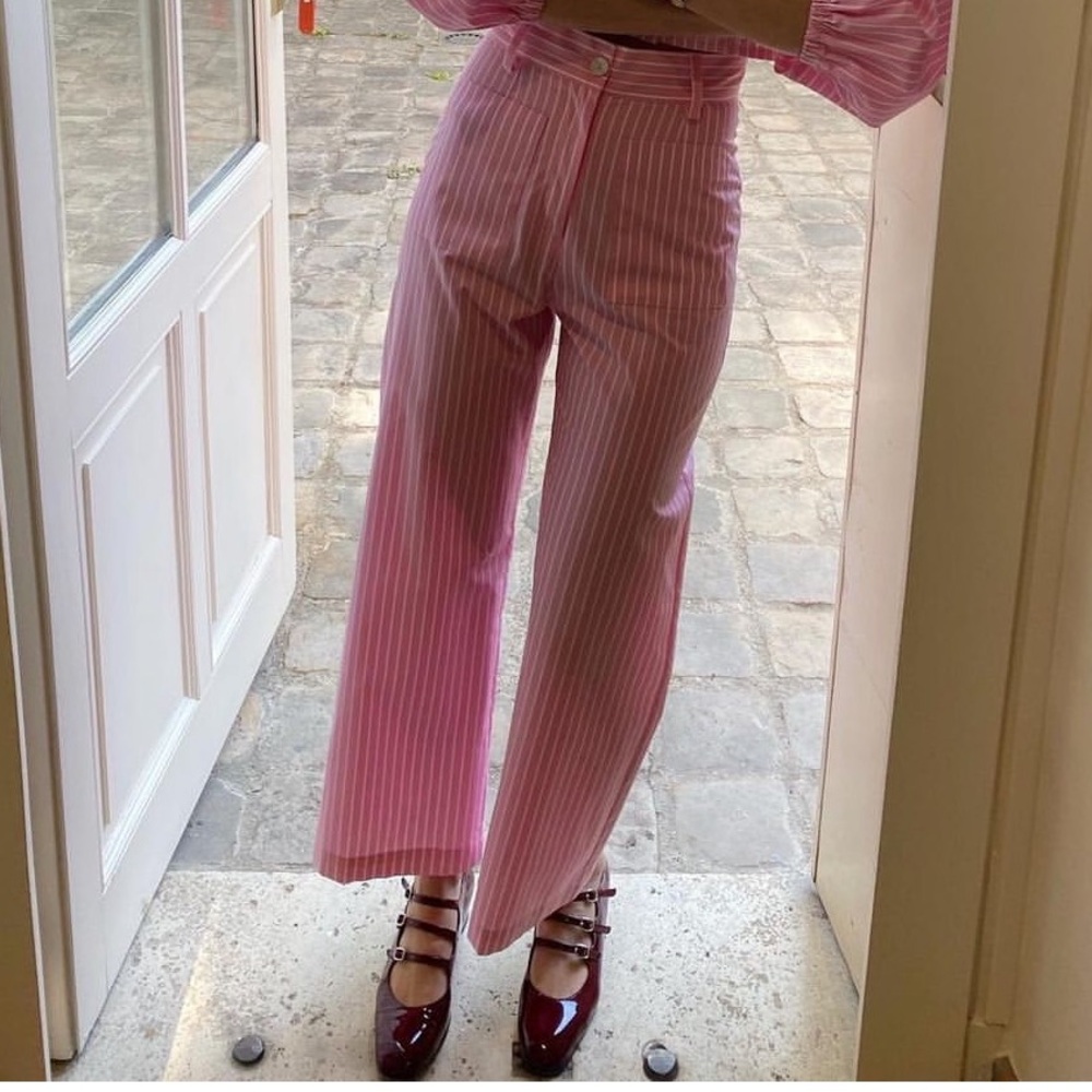 María de la Orden pink pants. Size S.